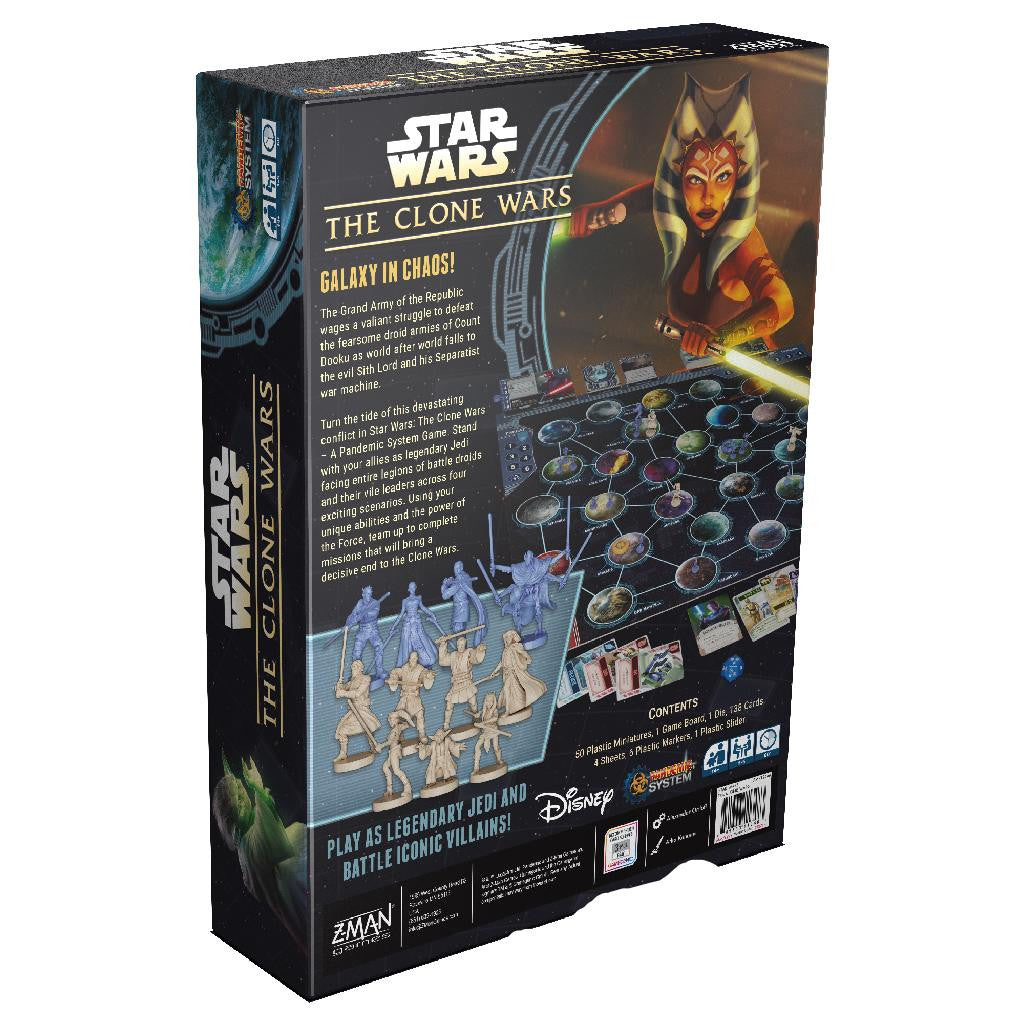 Z-Man Games Star Wars The Clone Wars A Pandemic System Game 