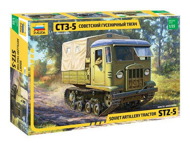 1/35 Soviet STZ5 Artillery Tractor 3663