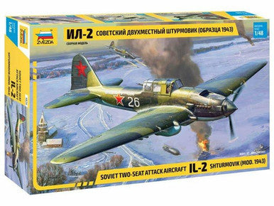 1/48 IL-2 Sturmovik Model 1943 Two-Seat 4826