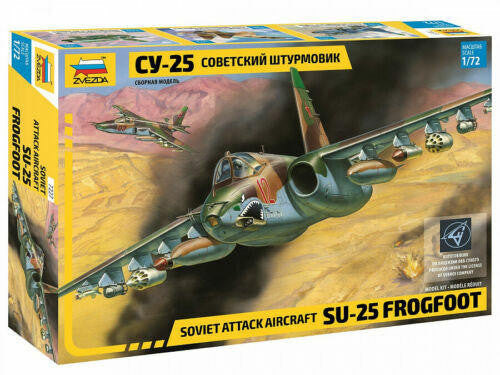 Zvezda 1/72 Sukhoi Su-25 Frogfoot 7227